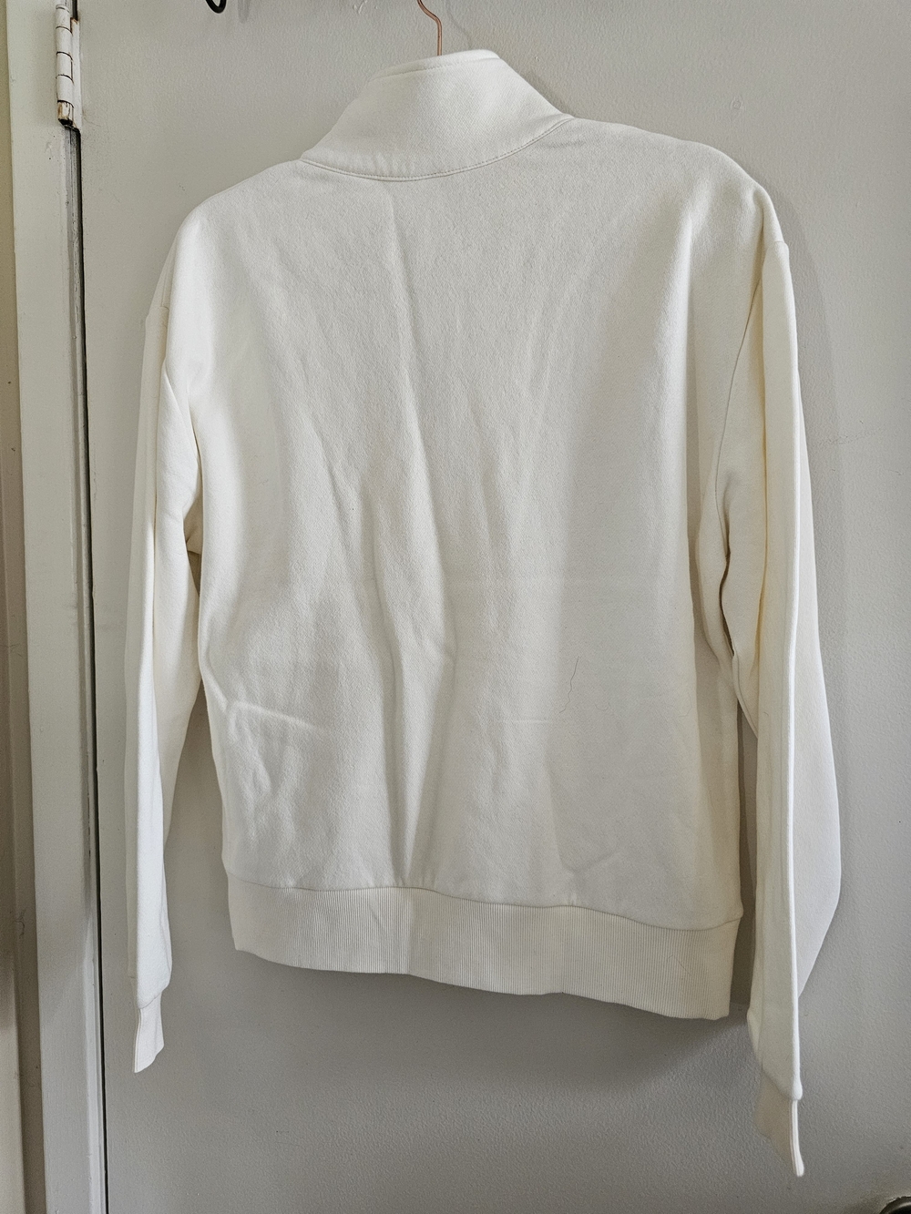 Alternative Men's Zip-Up Sweatshirt - White - Picture 5 of 5